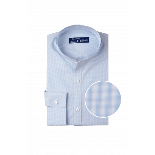 Checked Small Blue - Contemporary Check Business Wear