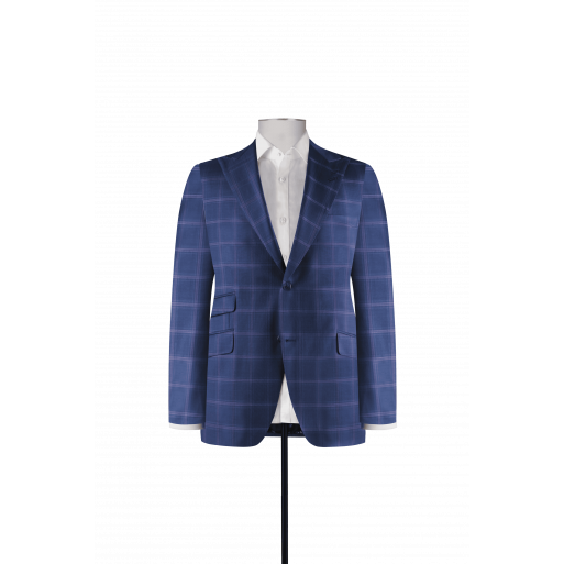 Light Blue Purple Check - Stylish & Sophisticated