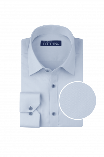 Classic Light Blue Herringbone - Timeless Professional Style
