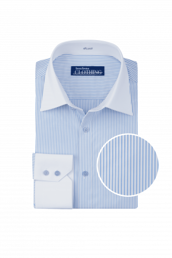 Light Blue Jetstream - Sleek and Modern Business Style