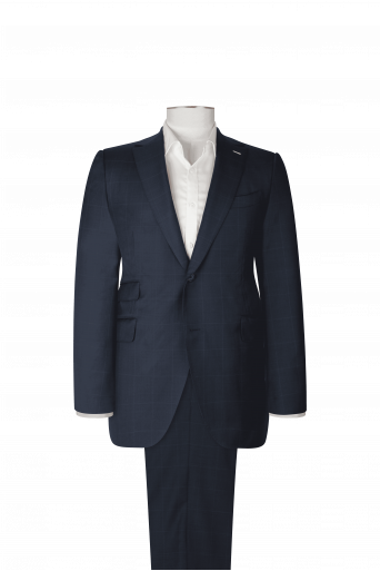 Blue Check - Modern Elegance for Professionals