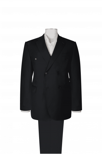 Dark Knight Herringbone - Sophisticated Business Wear
