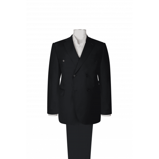 Dark Knight Herringbone - Sophisticated Business Wear